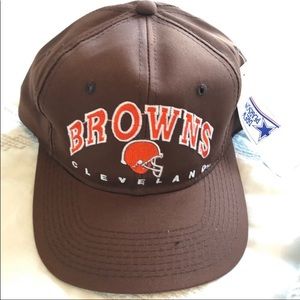 Vintage Cleveland Browns SnapBack hat NWT
